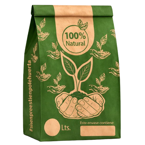 Bolsa de Papel Kraft para Sustrato y Abono 10 Litros